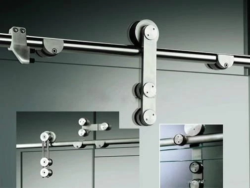 stainless steel door pulley kits